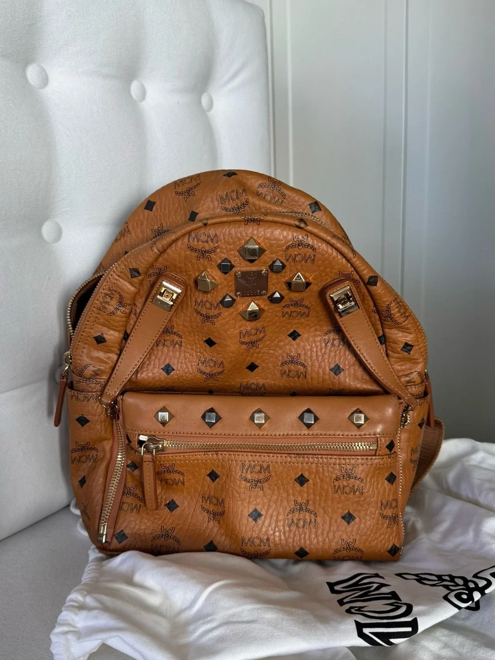 MCM Stark Dual Backpack